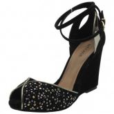 Peep Toe Anabela Mixage