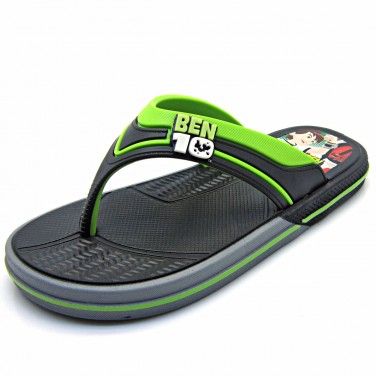 Chinelo Lightrix Ben 10 com Brinde Grendene Kids