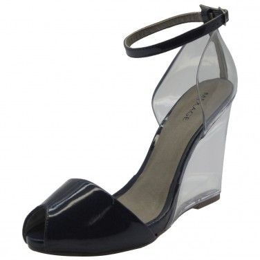 Peep Toe Anabela Mixage